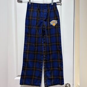 Like New GAP Kids NBA NY Knicks Flannel Pajama Pants Size 10